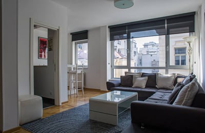 Rental of a 2-room apartment near the Temple of Saint Sava, 56 m², Vračar, Belgrade, Serbia